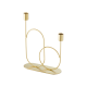 Golden Candleholder